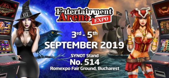  VISIT US AT ENTERTAINMENT ARENA EXPO IN ROMANIA
